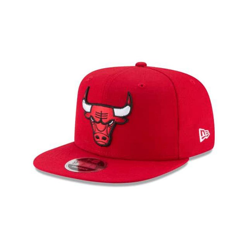 NBA Chicago Bulls High Crown 9Fifty Snapback (TMQ3704) - Red New Era Caps